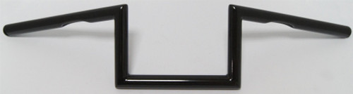 1" Z-BAR DIMPLED 6" GLOSS BLACK