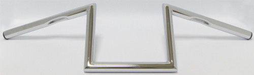 1" Z-BAR DIMPLED 8" CHROME