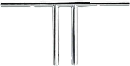 CHUBBY 10" FLATLINE BAR CHROME