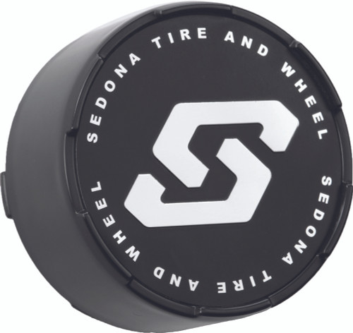 SPLIT 6 WHEEL REPLACMENT CAP BLACK 4/137-4/156