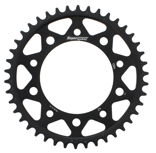 REAR SPROCKET STEEL 42T-525 BLK HON