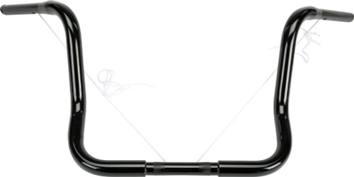 1.25" BAGGER APE-HANGER 14" GLOSS BLACK TBW