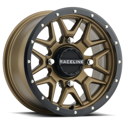 KRANK WHEEL 14X7 4/110 5+2 (+10MM) BLK/BRONZE