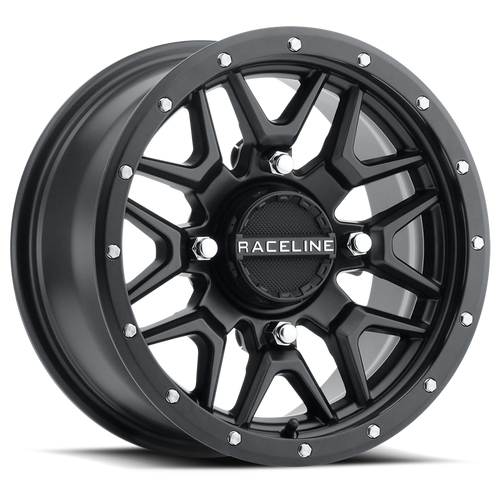 KRANK WHEEL 14X7 4/110 5+2 (+10MM) BLACK