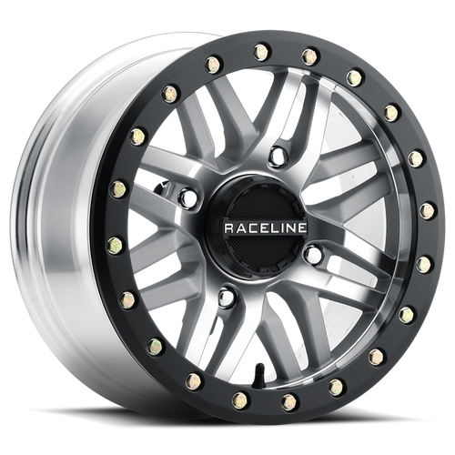 RYNO BDLK WHEEL 14X7 4/137 5+2 (+10MM) BLK/AS CAST