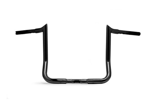 12" MONKEY BAGGER BARS BLACK `86-23 FLH/FLT