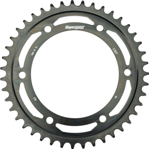REAR EDGE SPROCKET STEEL 43T-525 BLK HON