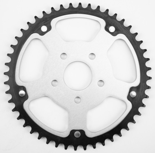 REAR STEALTH SPROCKET ALU/STL 48T-530 SLV HD