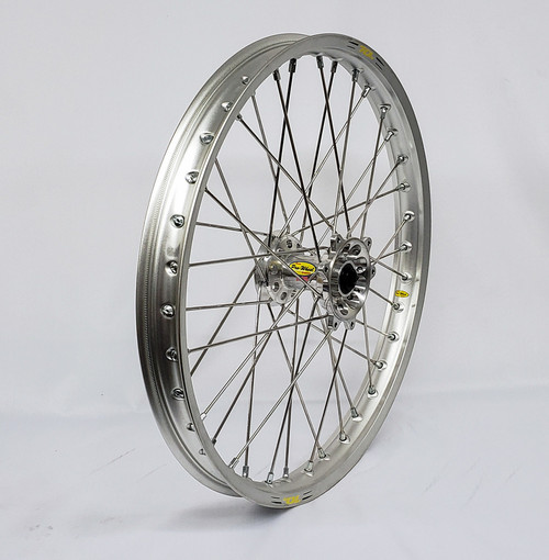 WHEEL REAR 2.15X18 SILVER HUB SIL RIM/SIL SPOKE/SIL NIPPLE
