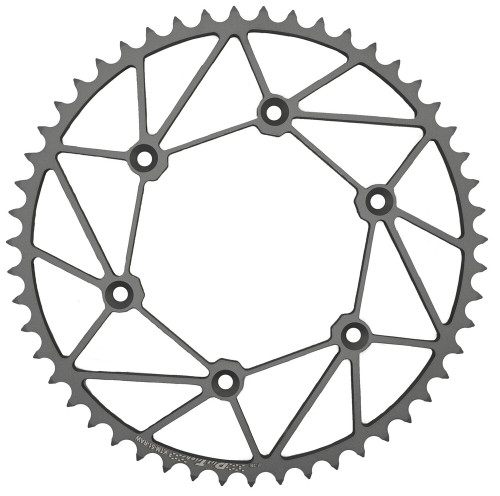 REAR SPROCKET CHROMOLY STL/ZIR 51T-520 CHROMATIC KTM/HUSQ