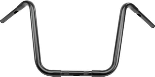 1.25" APE-HANGER 16" SATIN BLACK TBW