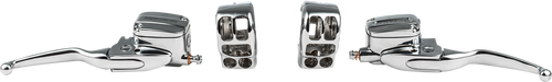 HANDLEBAR CONTROL KIT CHR HYD CLUTCH `17-20 FLH