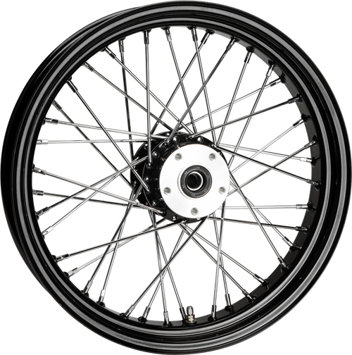 RR 40-SPK BLACK 18X3.5 BT/XL-HUB 3/4" AXL PRE 99