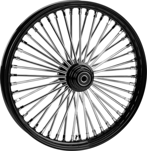 FR 48-SPK SD BLACK 21X2.15 WG-HUB 3/4" AXL 00 LTR