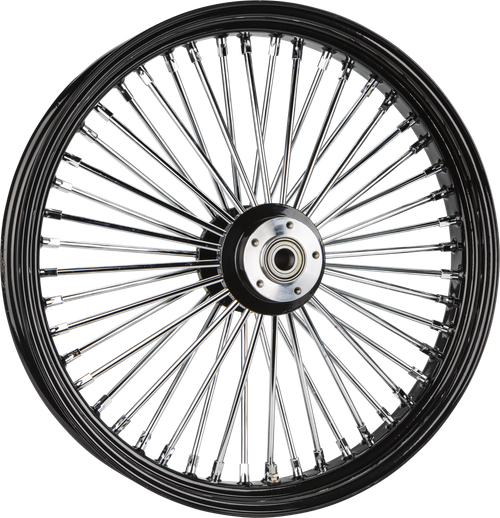 FR 48-SPK DD BLACK 26X3.5 FLT-HUB 25M AXL 00 LTR