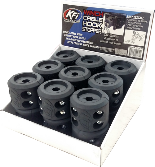 CABLE STOPPER COUNTER DISPLAY 18/PK