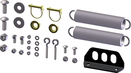 SERVICE KIT ATV PLOW PUSH TUBE HARDWARE KIT