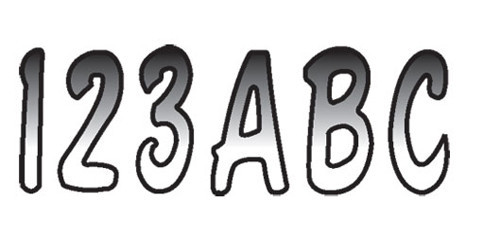 SERIES 200 REGISTRATION KIT (WHITE/BLACK)