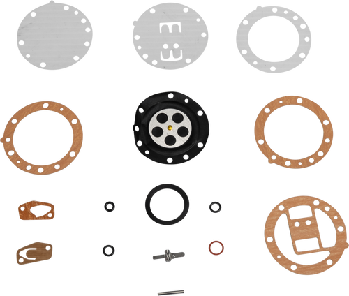 CARBURETOR/FUEL PUMP REBUILD KIT BN34 38 44MM W/ROUND PUMP