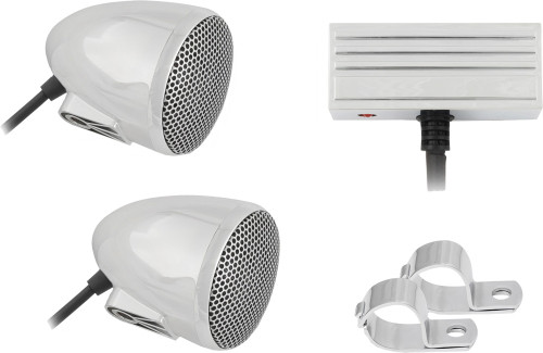 ATV/UTV SOUND SYSTEM 2" KIT (B LACK)