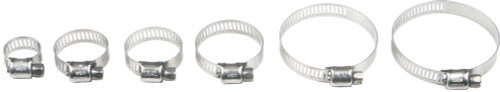 STAINLESS STEEL HOSE CLAMPS 58-83MM 10/PK