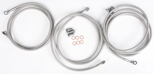 BRAKELINE REAR STD A/C WILDCAT