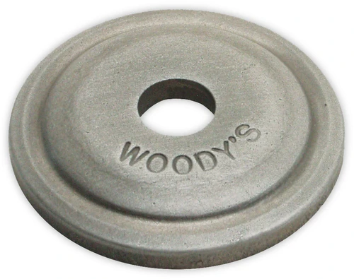 DIGGER SUPPORT PLATES ROUND ALUM. 5/16" 24/PK