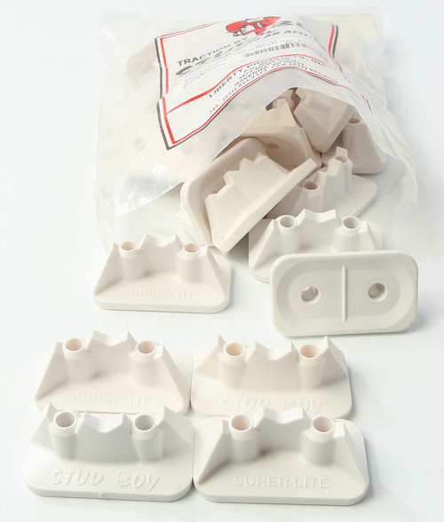 SUPER-LITE PRO SERIES DOUBLE BACKERS .75" 24/PK WHITE