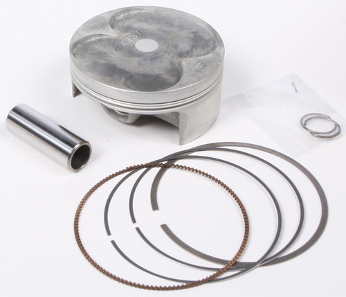 PISTON KIT FORGED NIKASIL CYL 76.97/STD 13.5:1 KAW