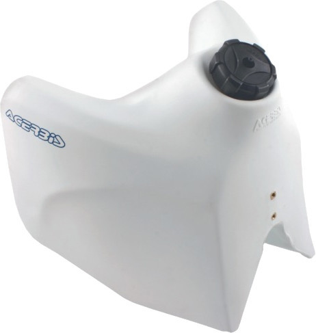 FUEL TANK 5.8 GAL WHITE W/BLACK CAP