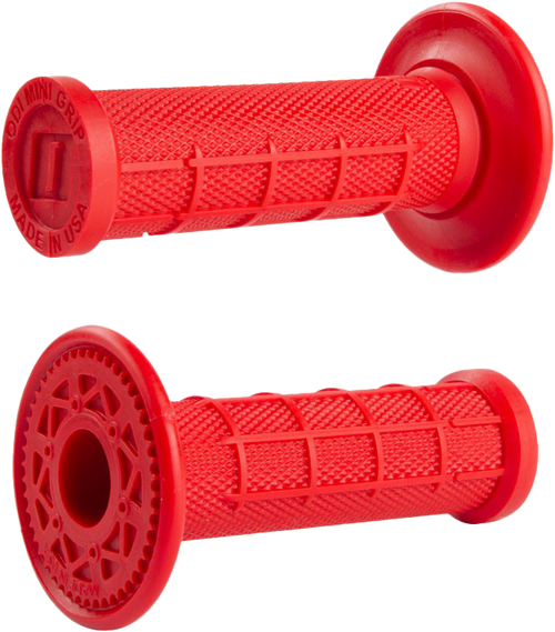 MINI MX HALF WAFFLE GRIPS RED