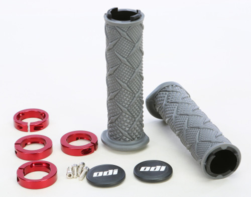 ATV X-TREME LOCKON GRIP RED