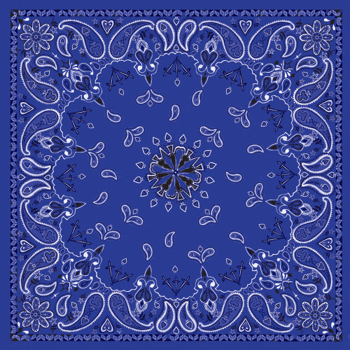 BANDANNA NAVY PAISLEY