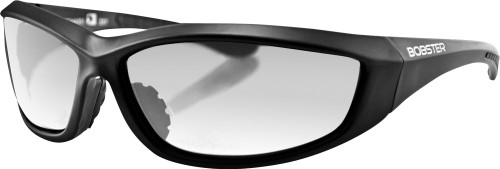 CHARGER SUNGLASSES BLACK W/CLEAR LENS