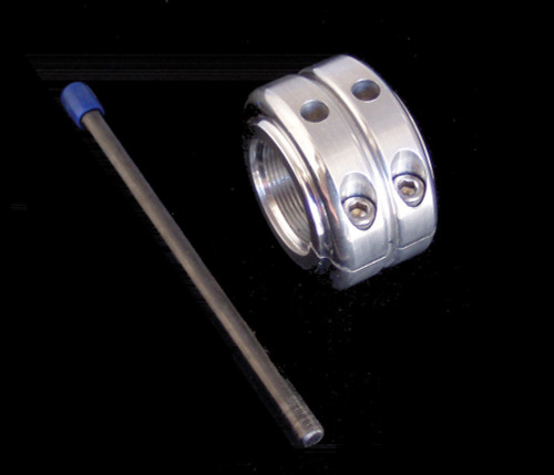 AXLE LOCKING NUT - DOUBLE (SILVER)