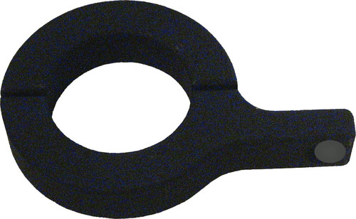 FLAG MOUNT HORIZONTAL BLACK 1.75"