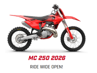 GASGAS MC 250 2026 – Ride Wide Open!