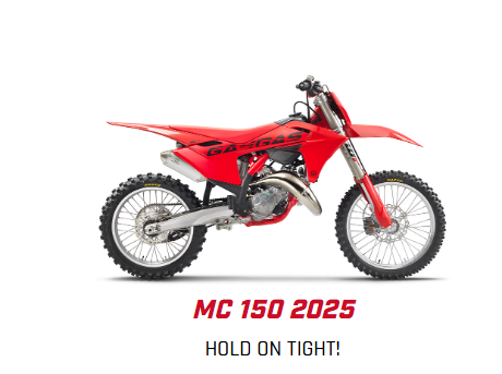 GASGAS MC 150 2025 – Hold On Tight!
