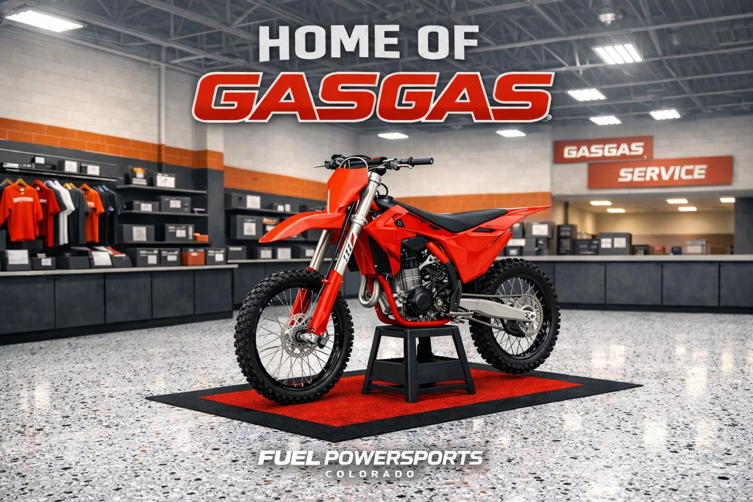 Fuel Powersports Showroom Banner