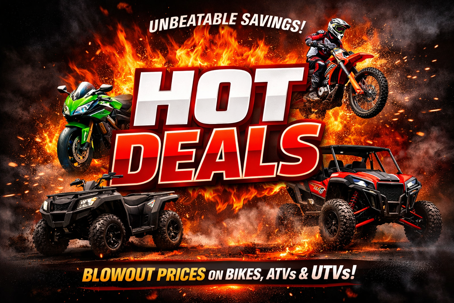 Fuel Powersports Hot Deals Banner