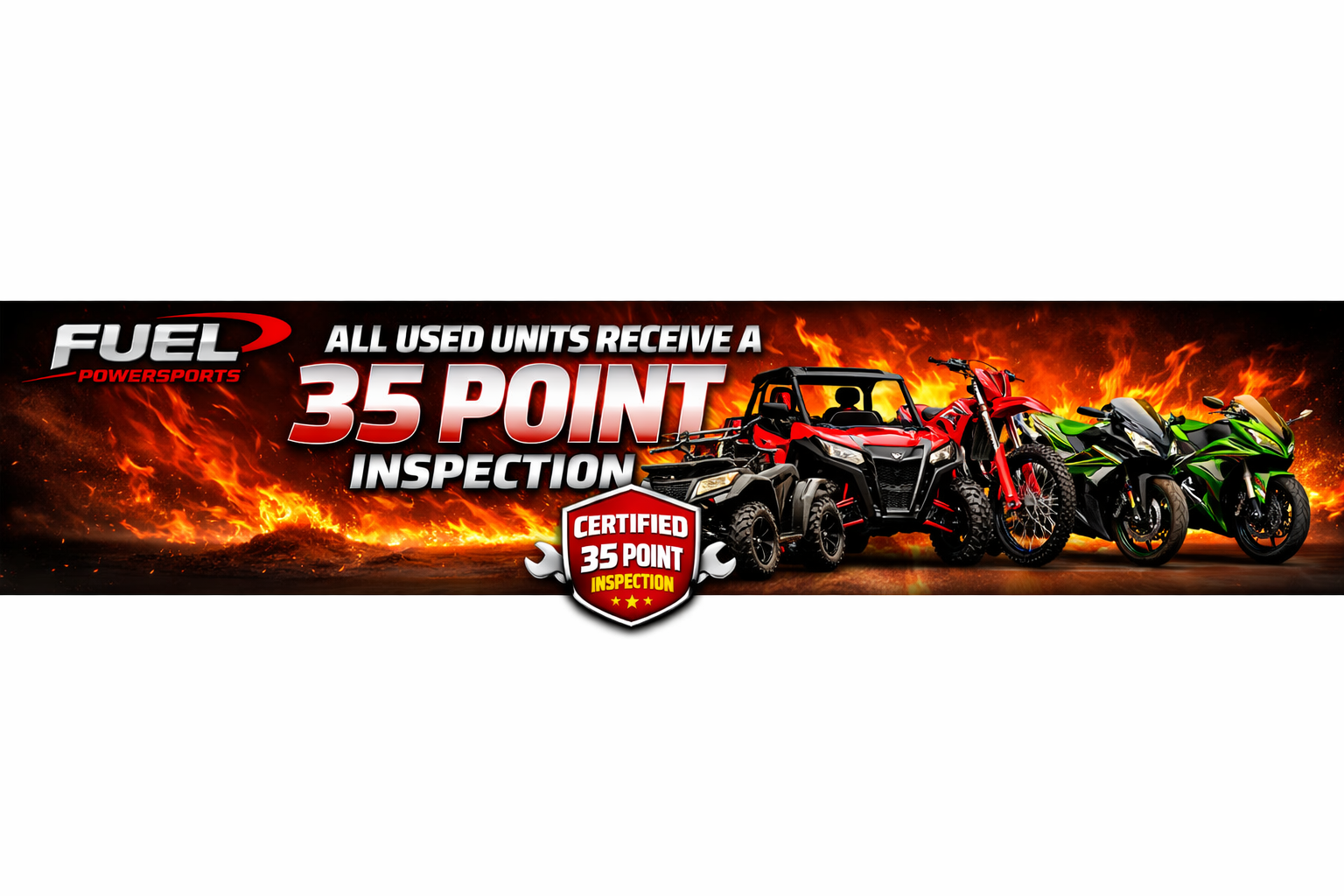 35 Point Inspection Banner