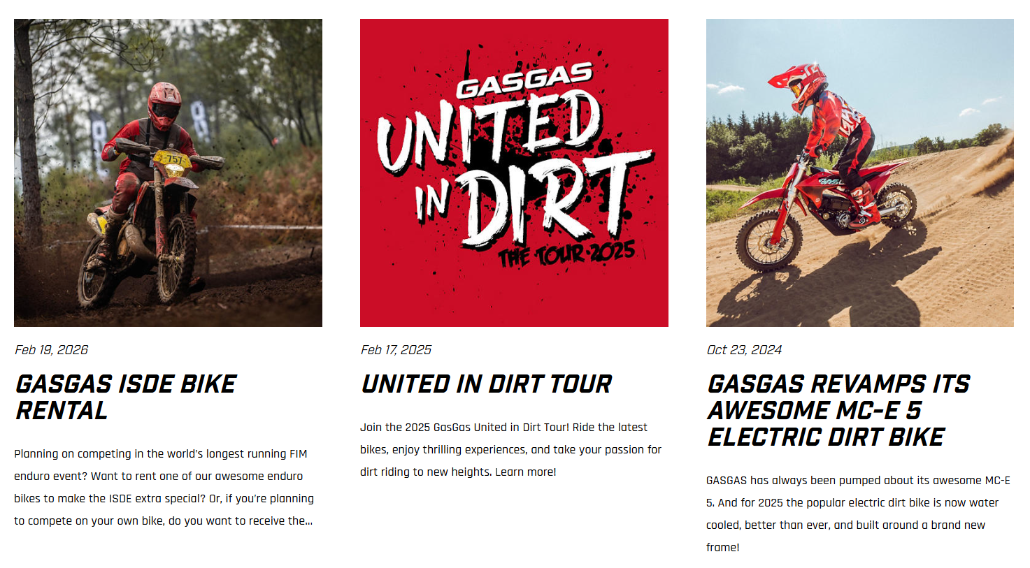 GASGAS News & Updates – Latest Bikes, Racing, and Factory Releases