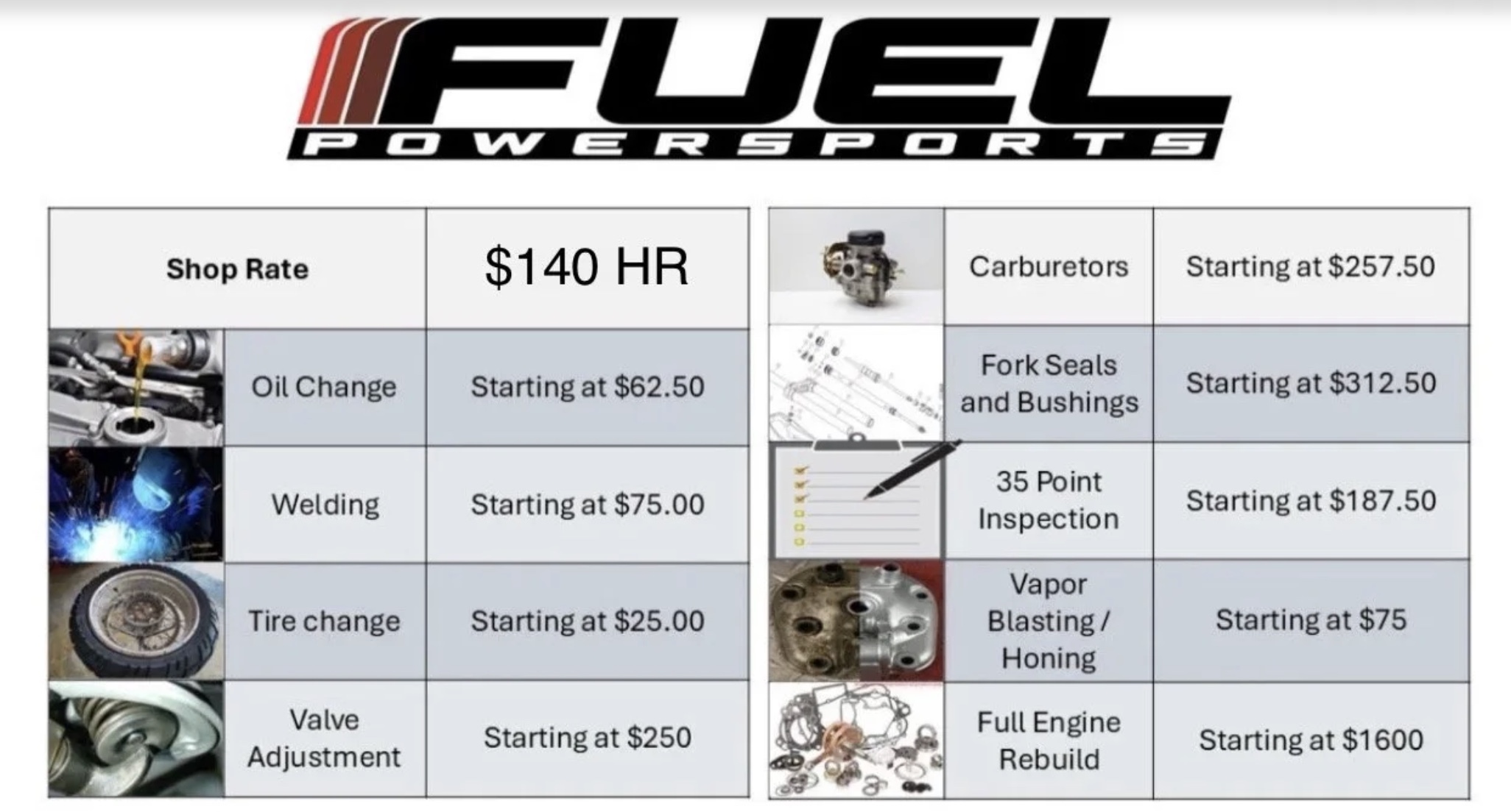 Fuel Powersports Logo