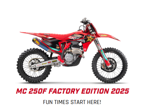 GASGAS MC 250F Factory Edition 2025 – High‑Revving, Race‑Ready Performance