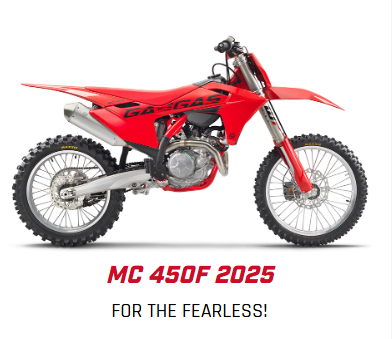 GASGAS MC 450F 2025 – For the Fearless