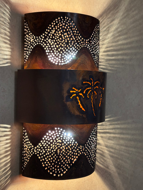 Palm Tree Sconce Light