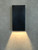 Set of 6  Simple Rectangular Wall Sconce in Oil Rubbed Bronze with Dark Sky