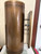 Set of (8) Full Cylinder Brass Wall Sconce 15" in Antique Brass finish.