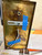 Set of (8) Full Cylinder Brass Wall Sconce 15" in Antique Brass finish.