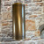 Set of (8) Full Cylinder Brass Wall Sconce 15" in Antique Brass finish.